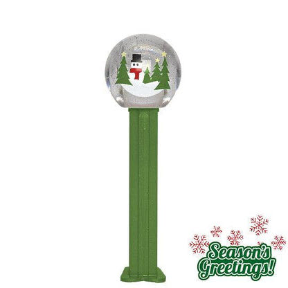 Christmas - Snow Globe - Snowman ⛄️ 🎄2024 - Christmas pez collectible [Barcode 073621090026] - Main Image 4