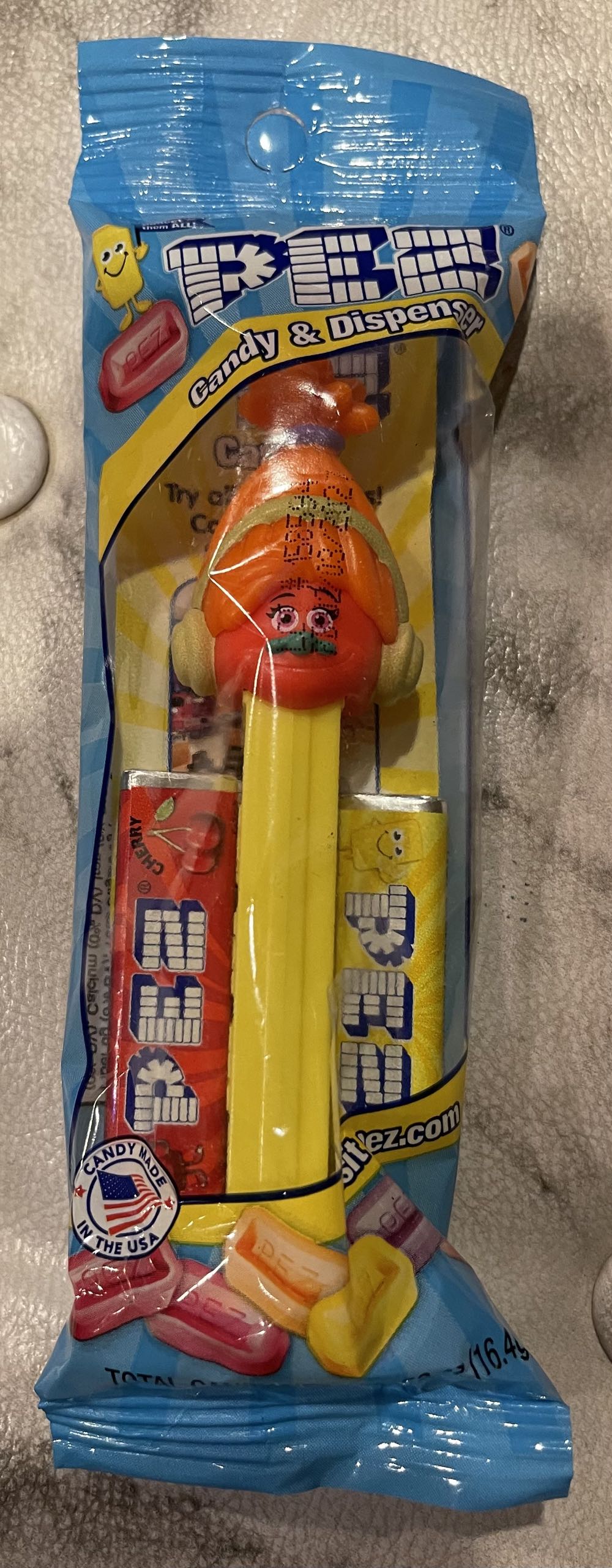 Trolls - DJ  pez collectible [Barcode 073621090026] - Main Image 1