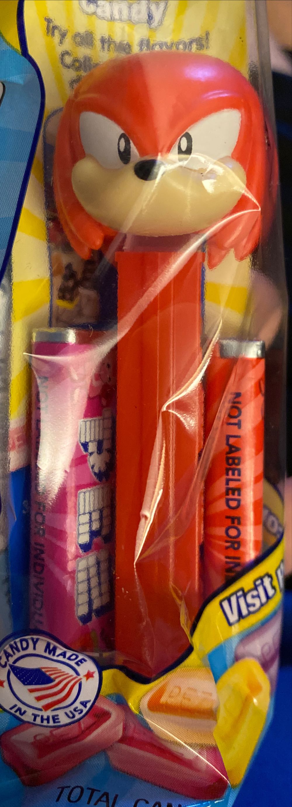 Knuckles - Sonic The Hedgehog pez collectible - Main Image 2