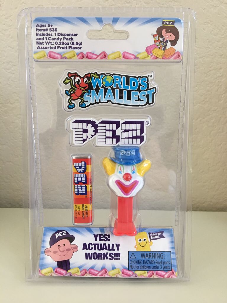World Smallest Pez - Clown - Clown pez collectible - Main Image 2