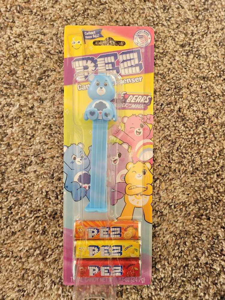 Care Bears - Grumpy Bear, blue, blue stem - Care Bears pez collectible - Main Image 2