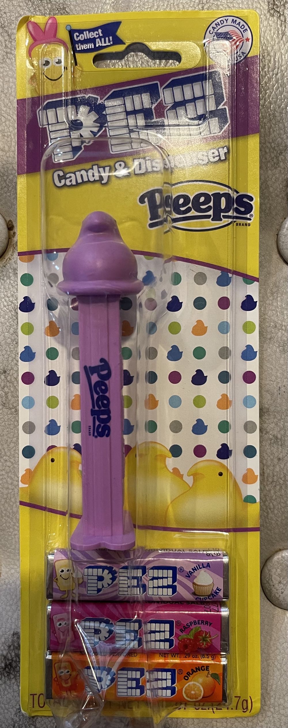 Peeps (Lavender) - Easter pez collectible [Barcode 073621091276] - Main Image 2