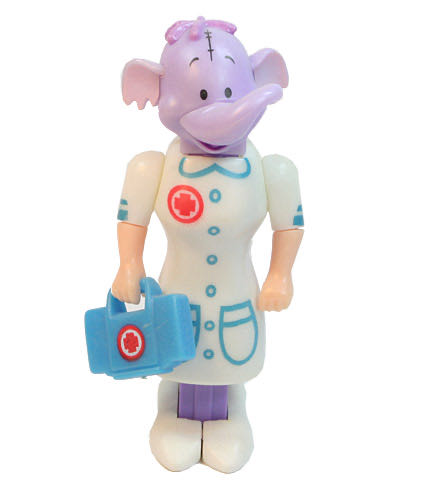 Body Parts - Nurse - Body Parts pez collectible [Barcode 063255000225] - Main Image 2