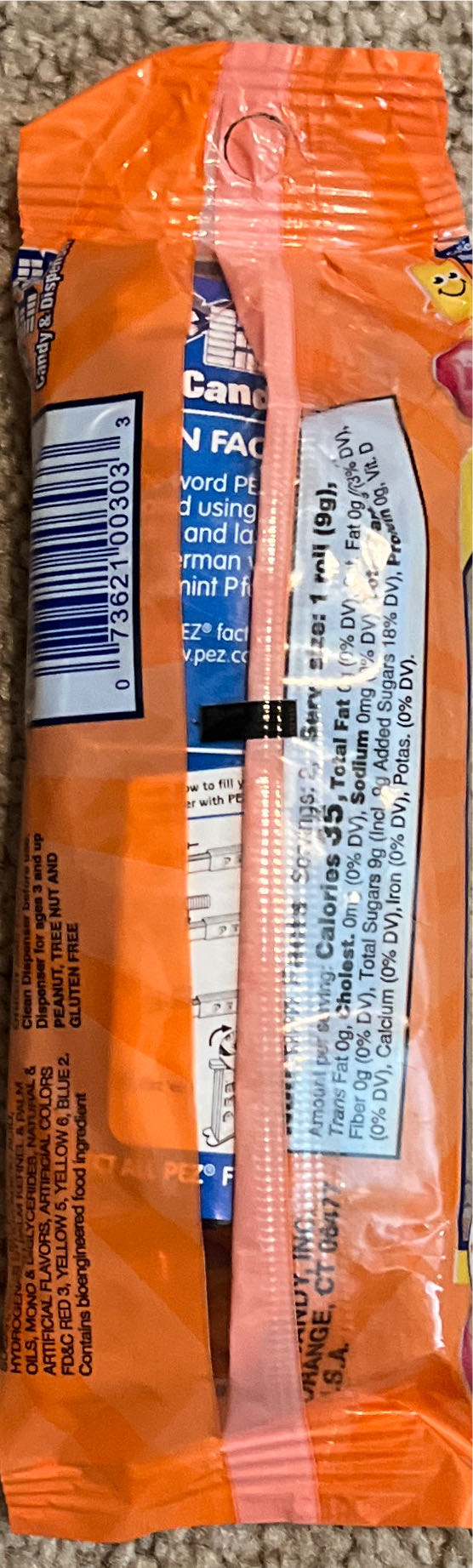 Halloween - Green Witch 🧙 2024 🎃 - Halloween pez collectible [Barcode 073621003033] - Main Image 2