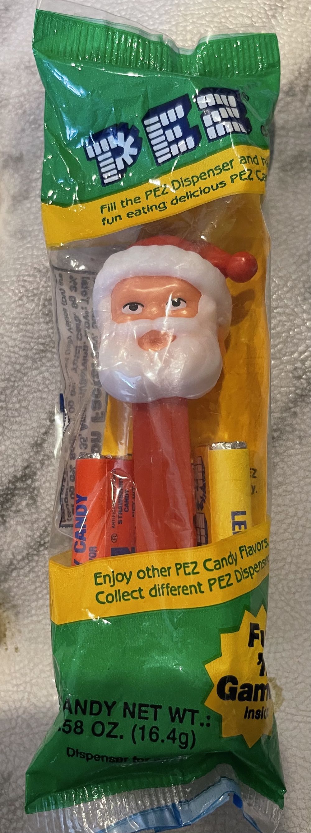 Christmas - Santa Claus  pez collectible [Barcode 073621090026] - Main Image 2