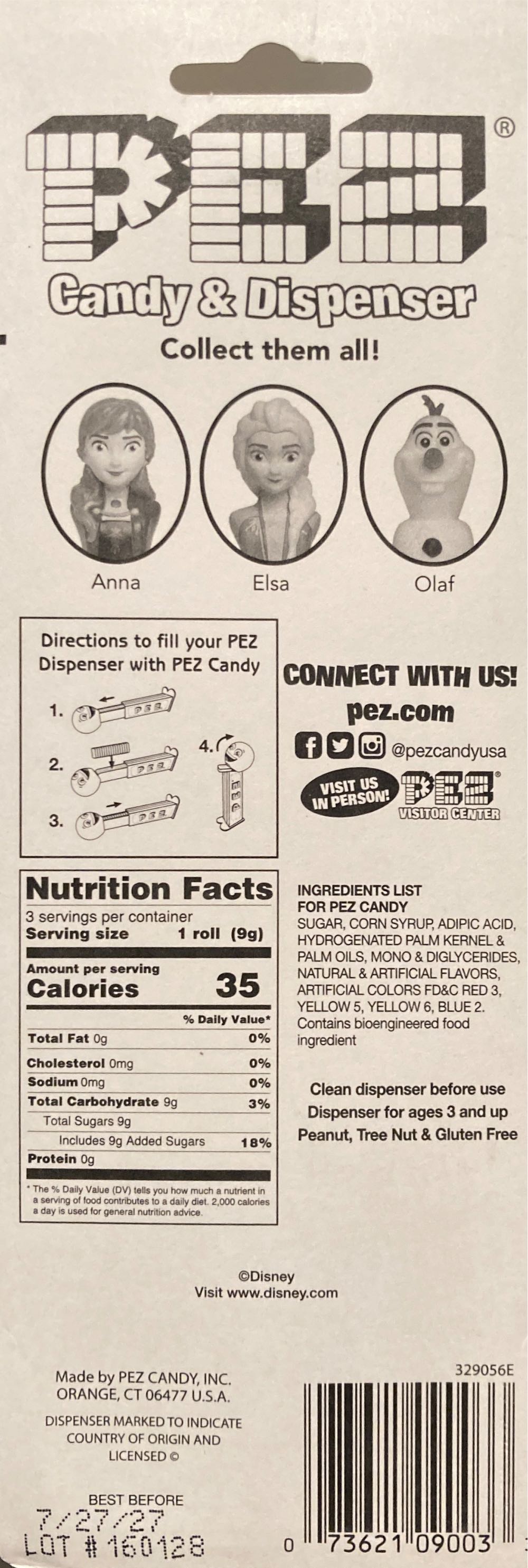 Frozen 2 - Anna - Disney pez collectible [Barcode 073621094154] - Main Image 2