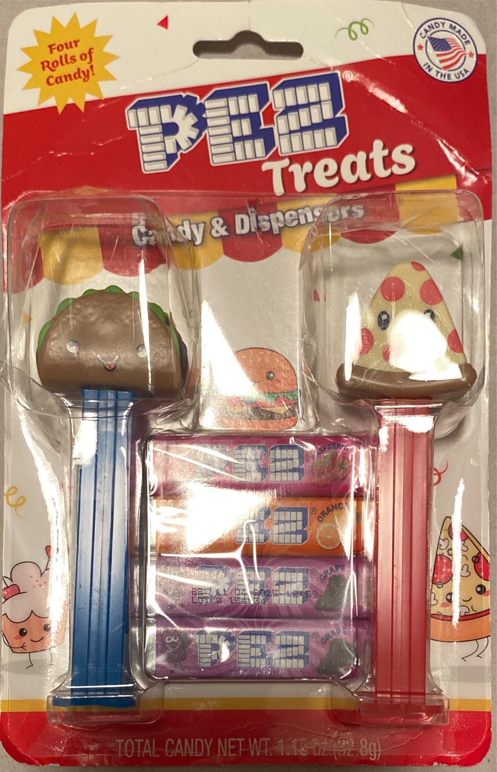 Pez Bee Orange Stem Euro