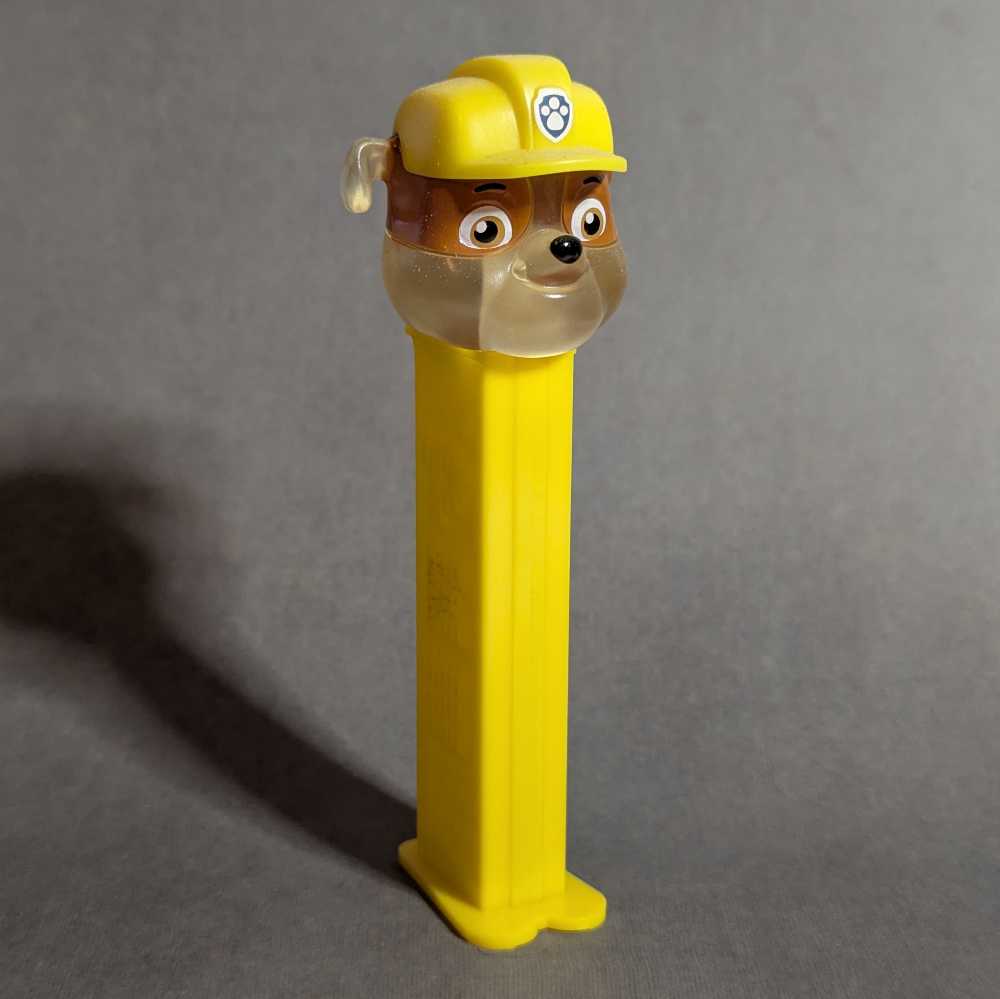 PAW Patrol - Rubble (Crystal) - Movies & TV - Nickelodeon pez collectible - Main Image 2