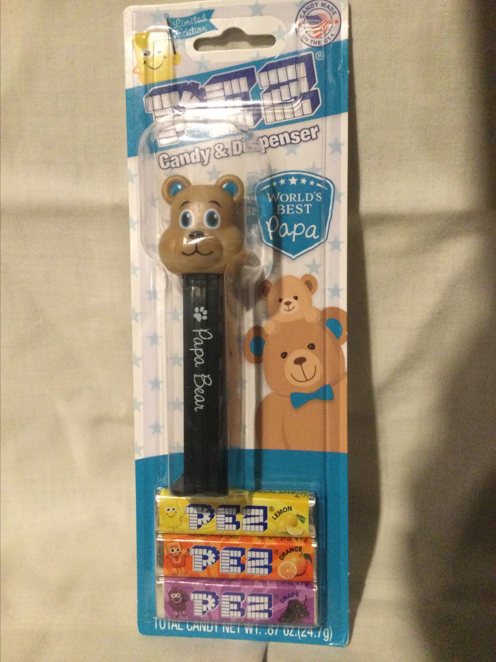 Father’s Day 2022 Papa Bear - PEZ Miscellaneous pez collectible - Main Image 2