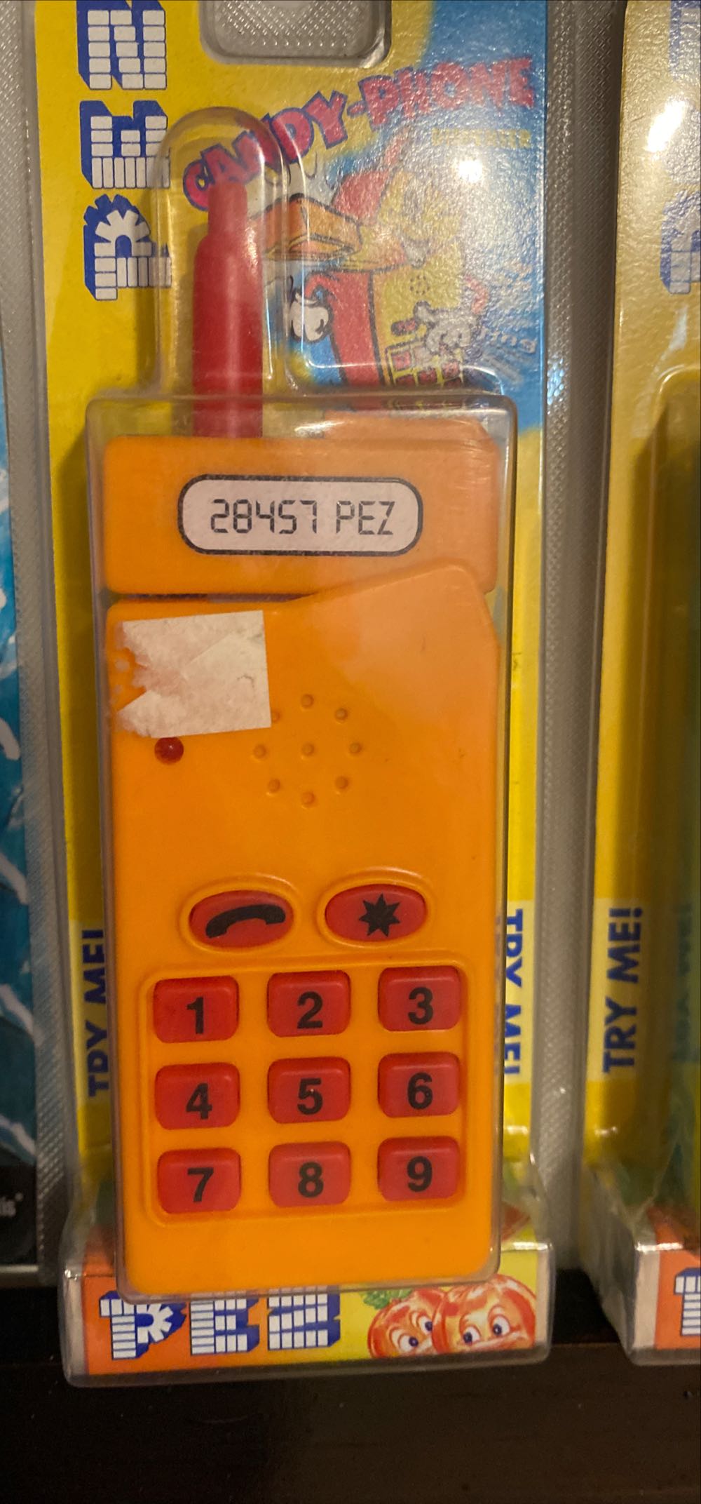 Cell Phone Dispenser  pez collectible [Barcode 063255001109] - Main Image 2
