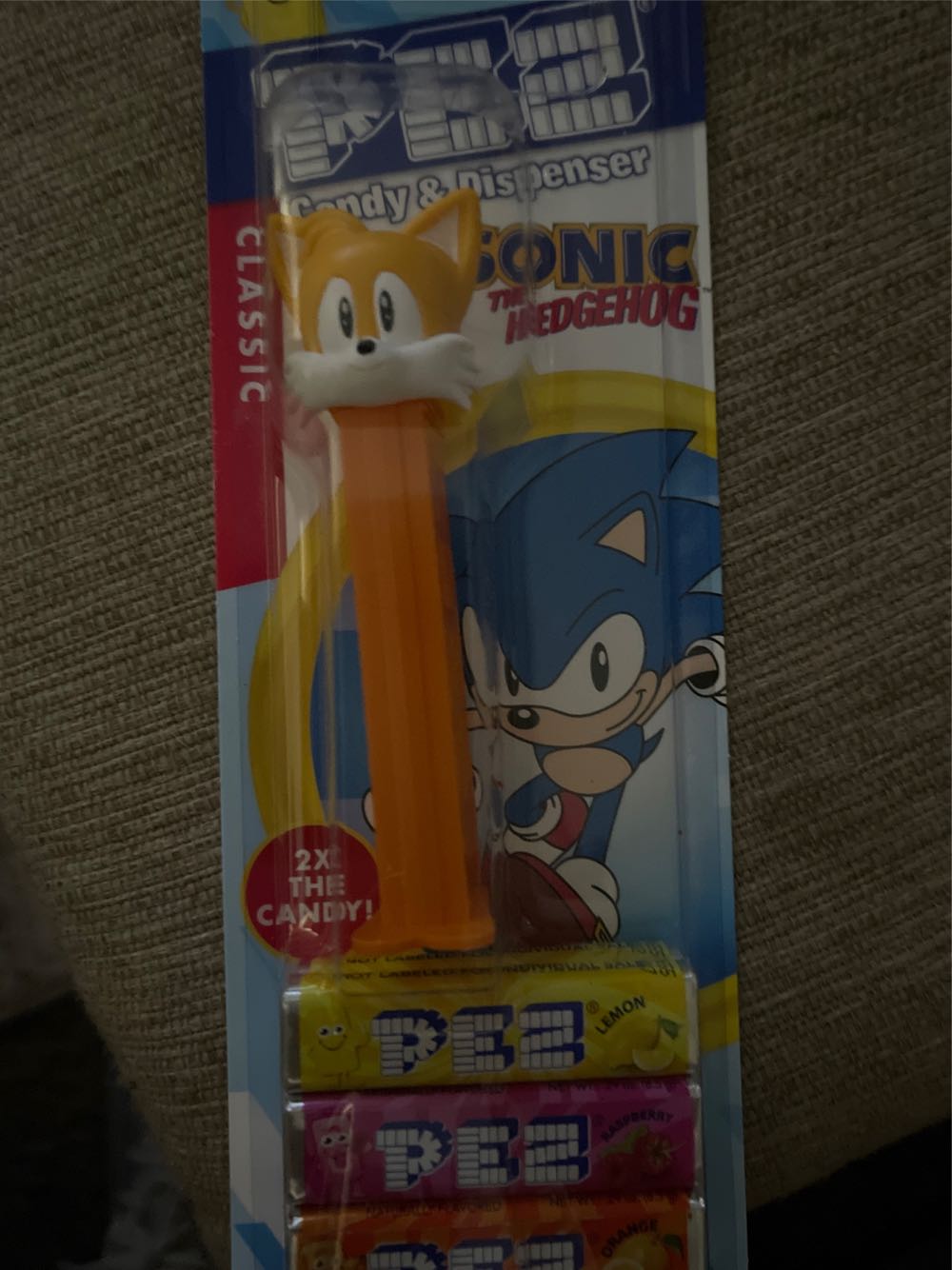Tails - Sonic The Hedgehog - Sonic pez collectible [Barcode 073621097674] - Main Image 2
