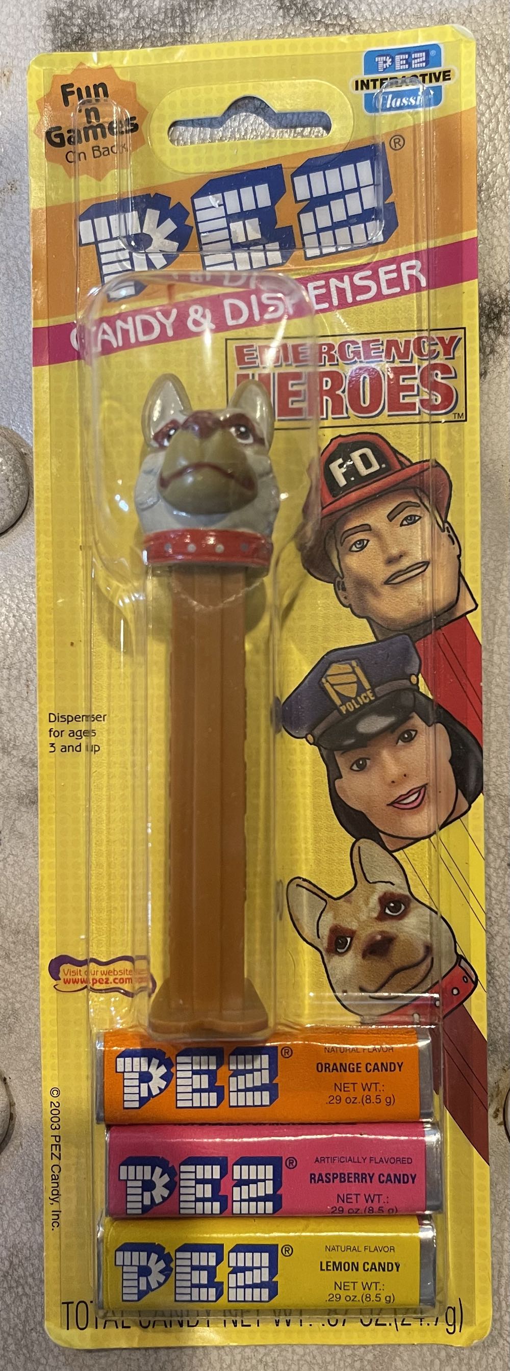 Kat Annie 5.5” Santa Pez Dispenser Glass Christmas Ornament 81828