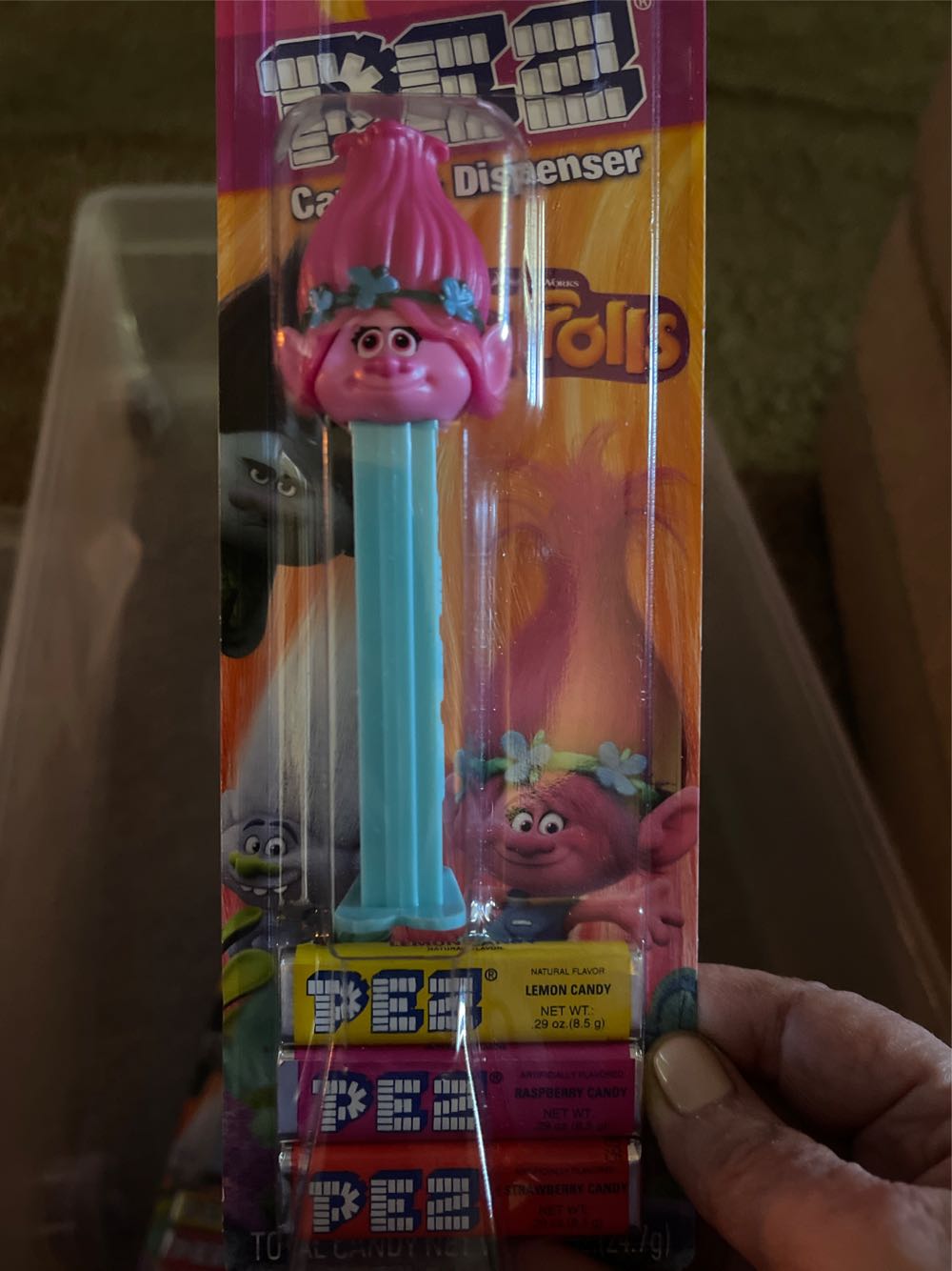 Trolls - Poppy  pez collectible [Barcode 073621091696] - Main Image 2