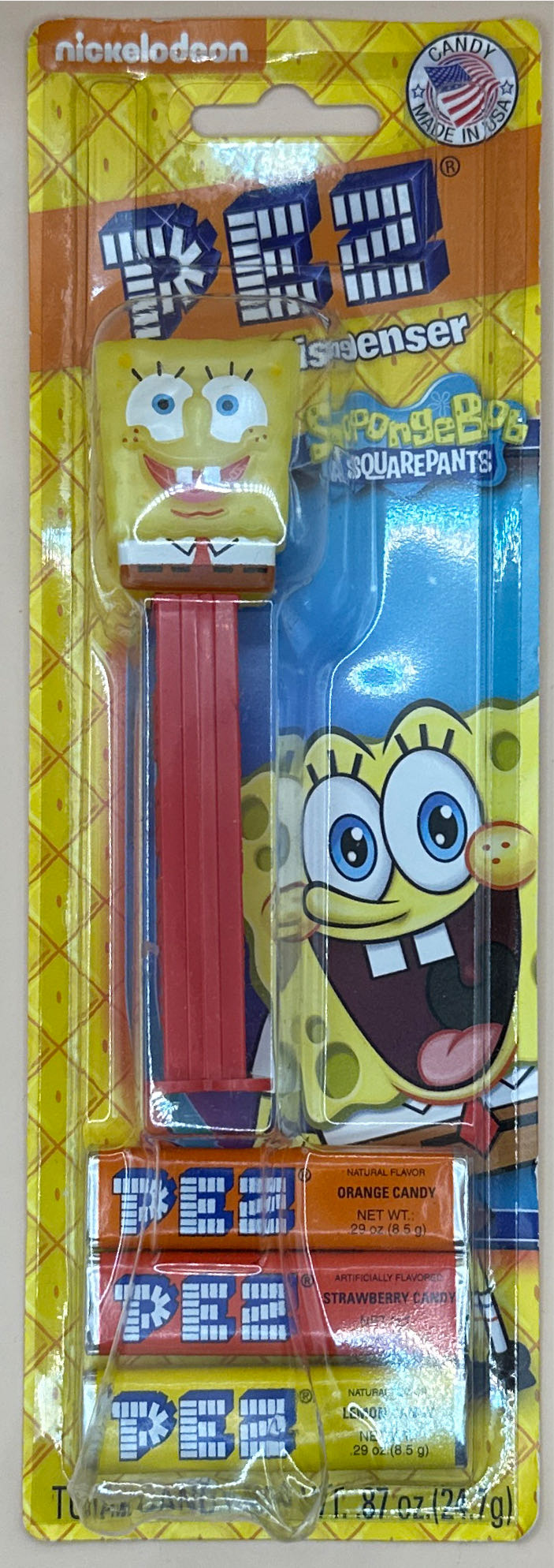 SpongeBob SquarePants - Spongebob Squarepants pez collectible [Barcode 073621094246] - Main Image 2