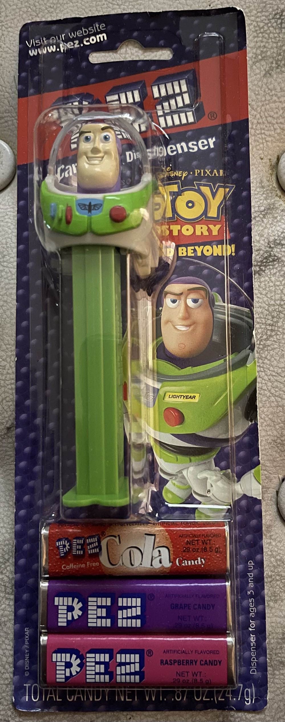 Toy Story - Buzz Lightyear  pez collectible [Barcode 073621092754] - Main Image 1
