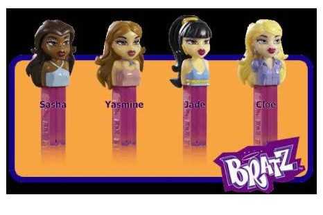 Bratz Girls - Jade - Bratz Girls pez collectible [Barcode 073621006195] - Main Image 2