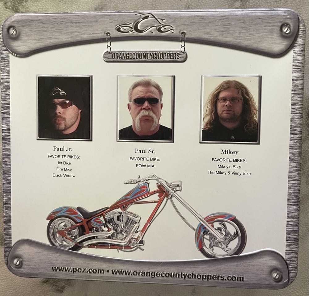 Orange County Choppers - Gift Tin pez collectible [Barcode 073621009172] - Main Image 2