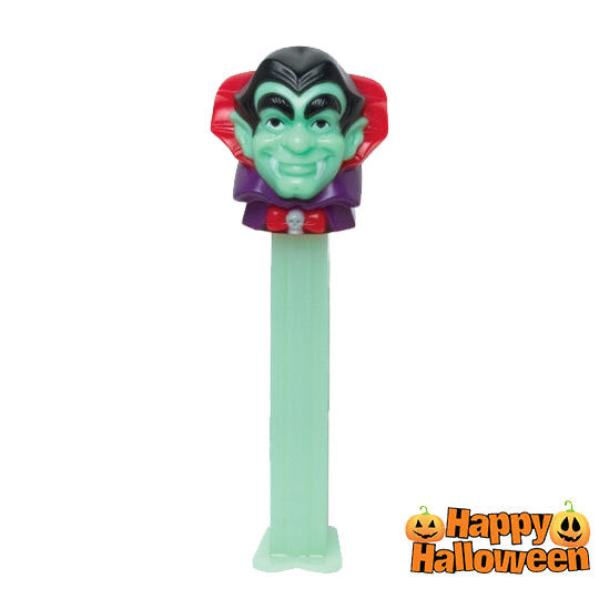 Halloween - Glowing Vampire 🧛 2010 🎃 - Halloween pez collectible [Barcode 073621093034] - Main Image 3