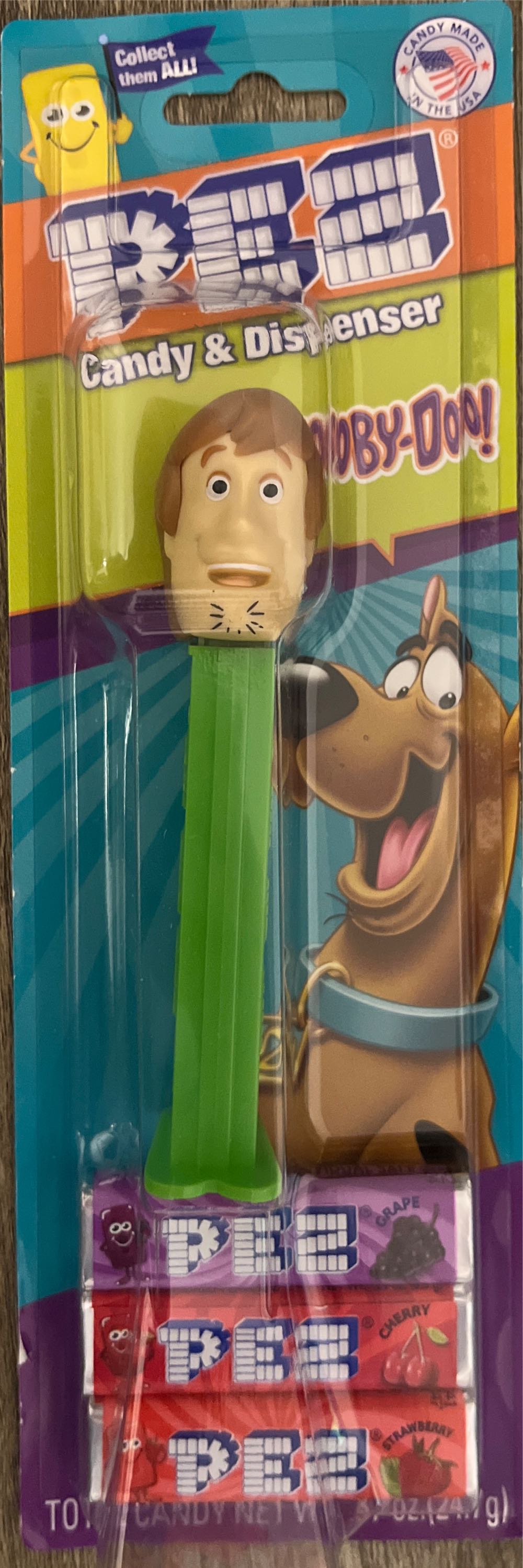 Shaggy - Scooby Doo pez collectible [Barcode 073621090033] - Main Image 2