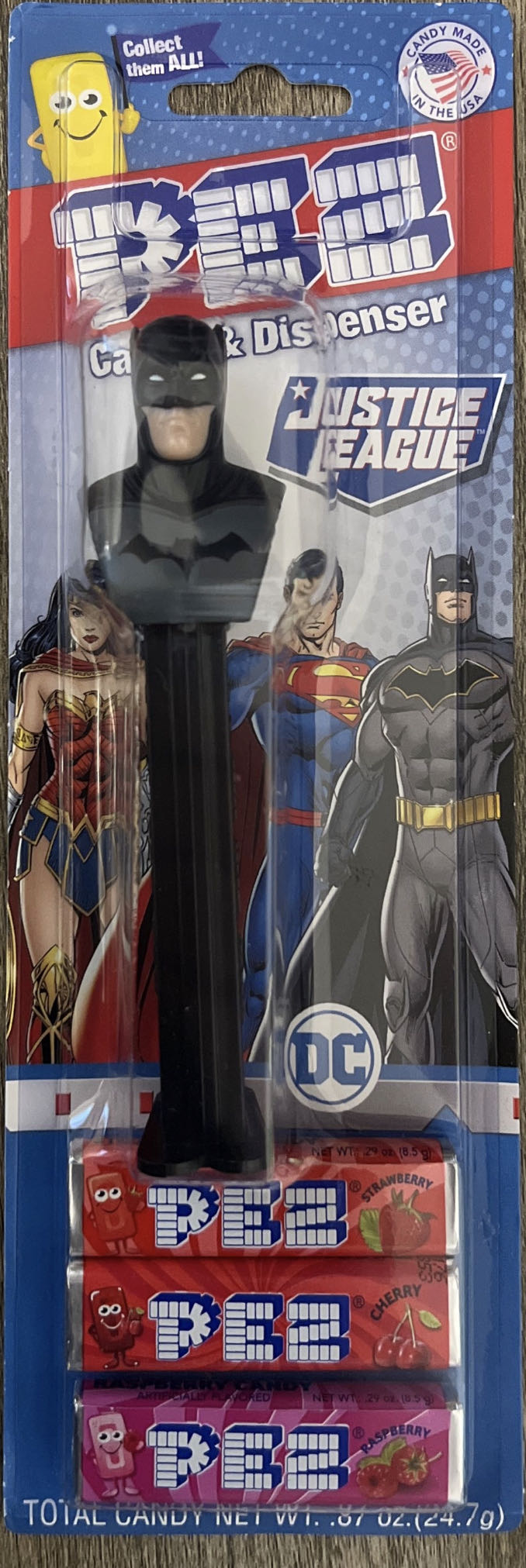 Batman G (Loose) ( Black) - Batman pez collectible [Barcode 073621020092] - Main Image 4