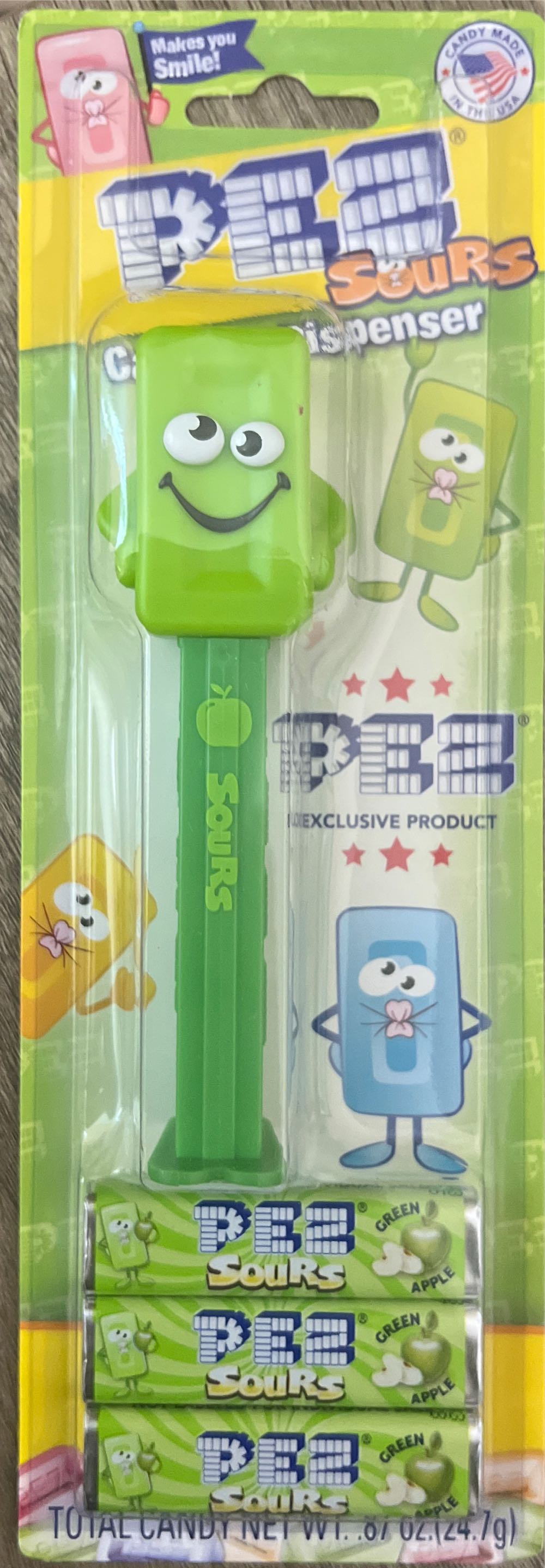 Sour Green Apple - PEZ Candy Mascot pez collectible - Main Image 4