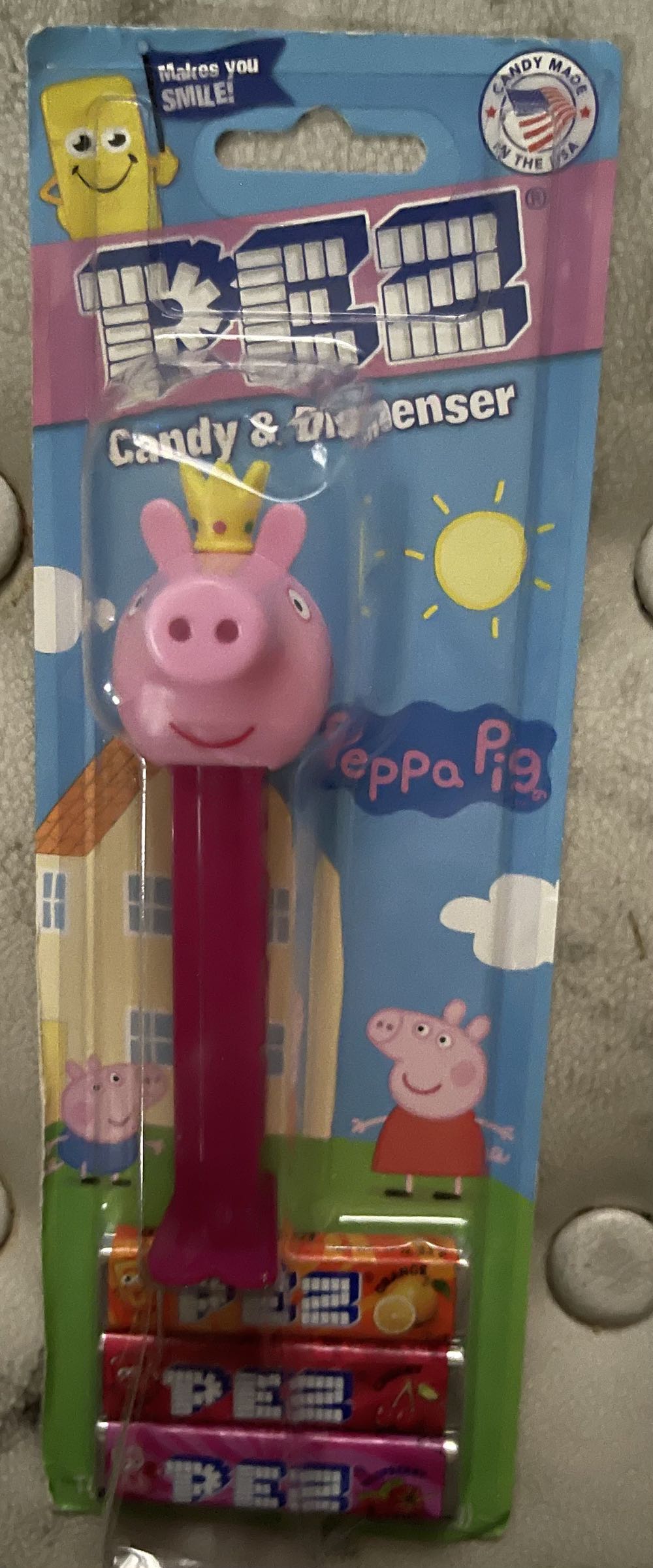 Easter Tube - Yellow Egg With Butterfly