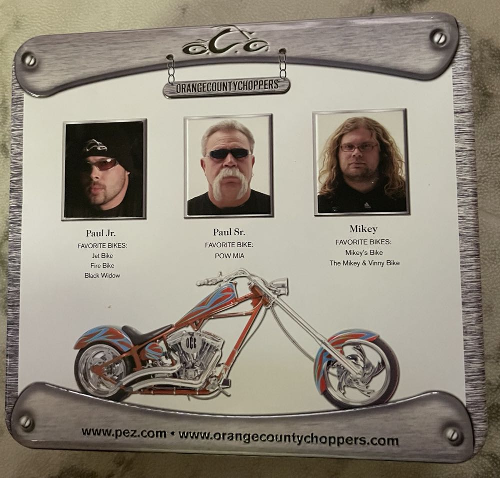 Orange County Choppers  pez collectible [Barcode 073621009172] - Main Image 2
