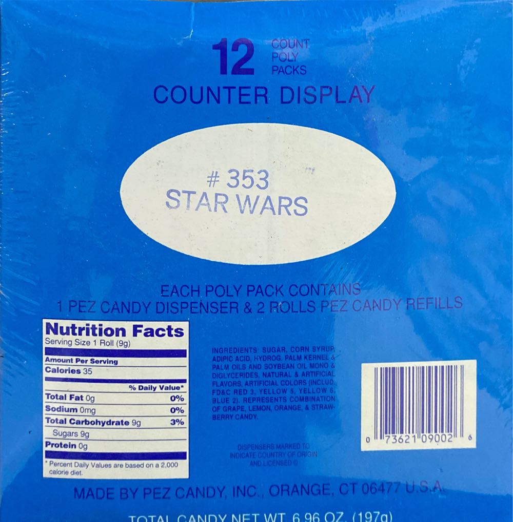 Star Wars Counter Display - Star Wars pez collectible - Main Image 2