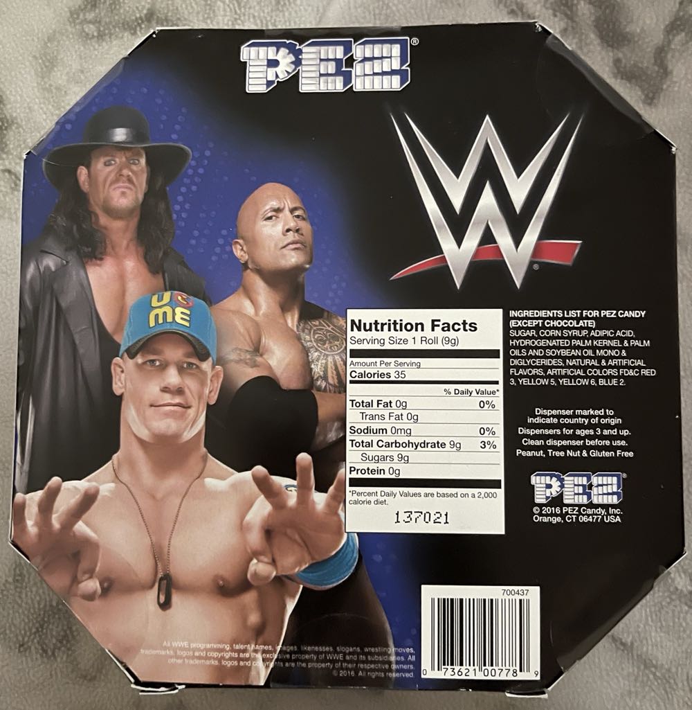 World Heavyweight Champion - Collector Set - Collector Set - World Heavyweight Champion pez collectible [Barcode 073621007789] - Main Image 2