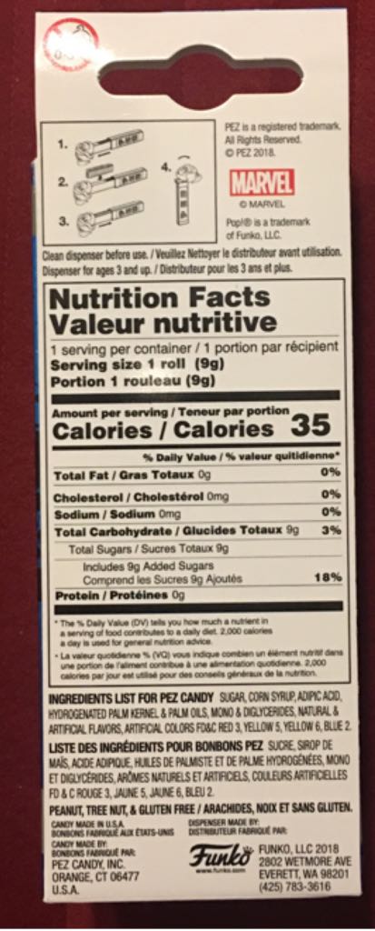 Thor - Marvel pez collectible - Main Image 2