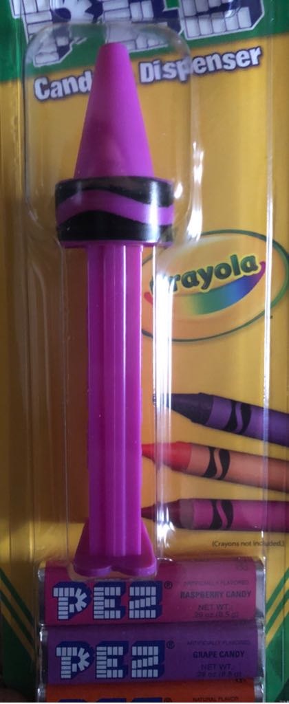 Crayola - Vivid Violet  pez collectible - Main Image 2