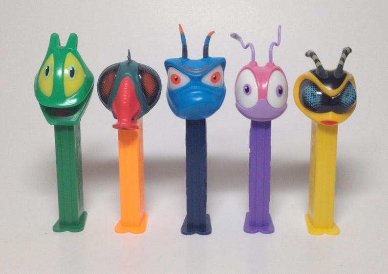 Bugz - Florence Flutterfly - Bugz pez collectible - Main Image 2