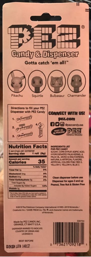 Pokémon - Charmander Austria? - POKEMAN pez collectible - Main Image 2