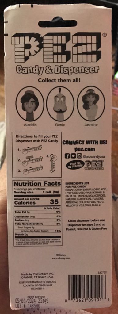 Disney - Aladdin - Genie - Disney pez collectible - Main Image 2