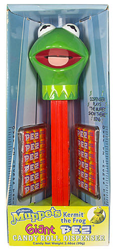 Muppets -  Kermit the Frog, GIANT - Muppets pez collectible [Barcode 693697130169] - Main Image 2