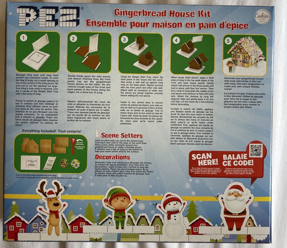 Christmas - Gingerbread House  pez collectible [Barcode 037695126210] - Main Image 2