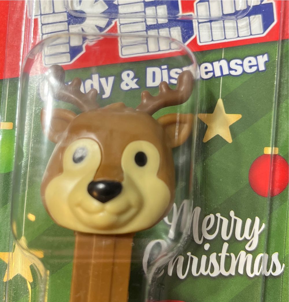 Merry Christmas 2022 - Reindeer - Christmas pez collectible [Barcode 073621032330] - Main Image 3