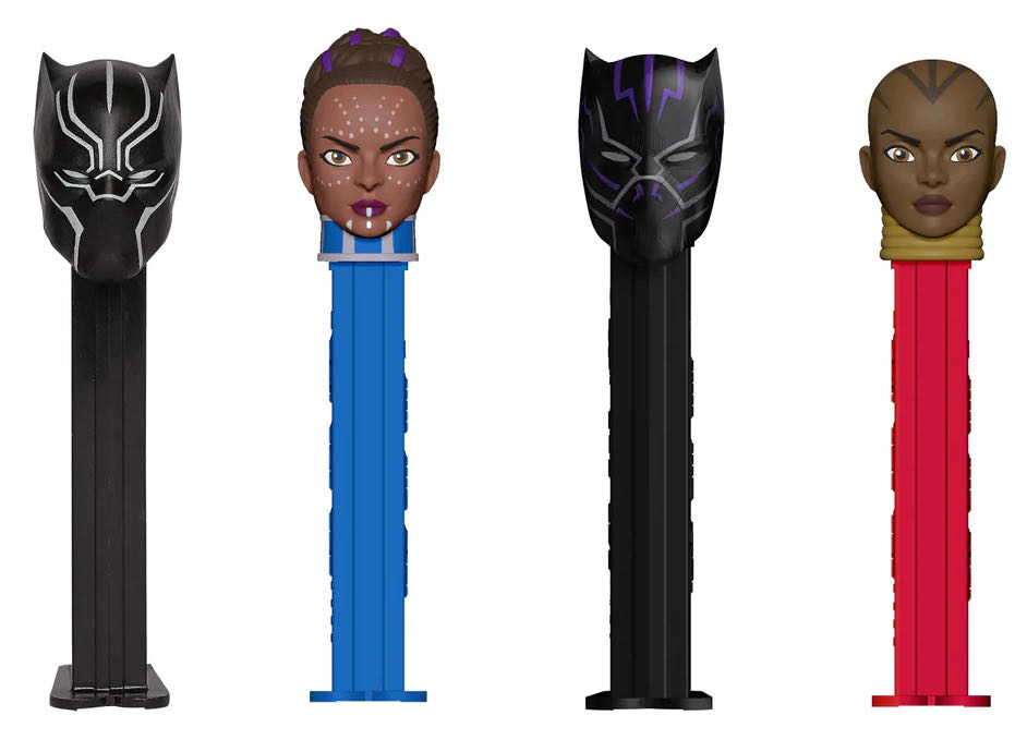 Black Panther 4 Pack Tin - Black Panther pez collectible [Barcode 073621018167] - Main Image 3