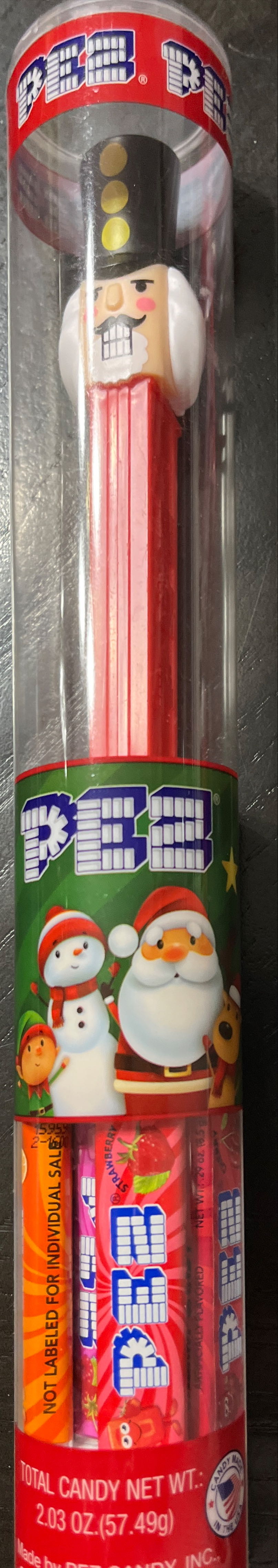 Christmas 2023 - Nutcracker In Tube 🎄 - Christmas pez collectible [Barcode 073621052338] - Main Image 2