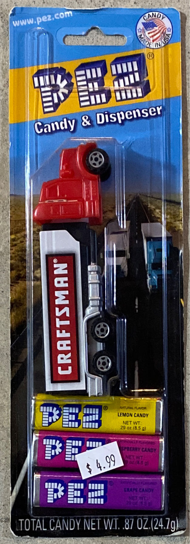 Truck - Craftsman - Rigs pez collectible - Main Image 1