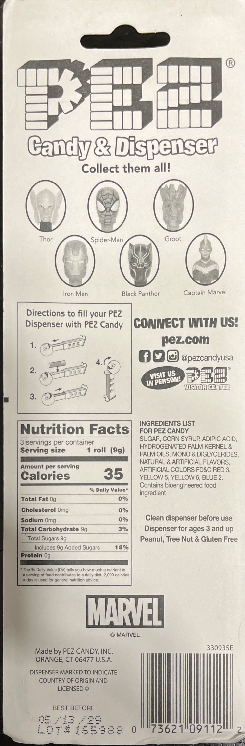 Marvel - Black Panther Shuri - Marvel pez collectible - Main Image 3