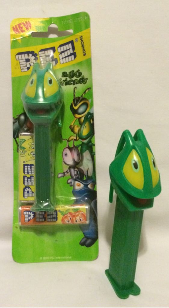 Bugz - Jumpin Jack Grasshopper - Bugz pez collectible - Main Image 2