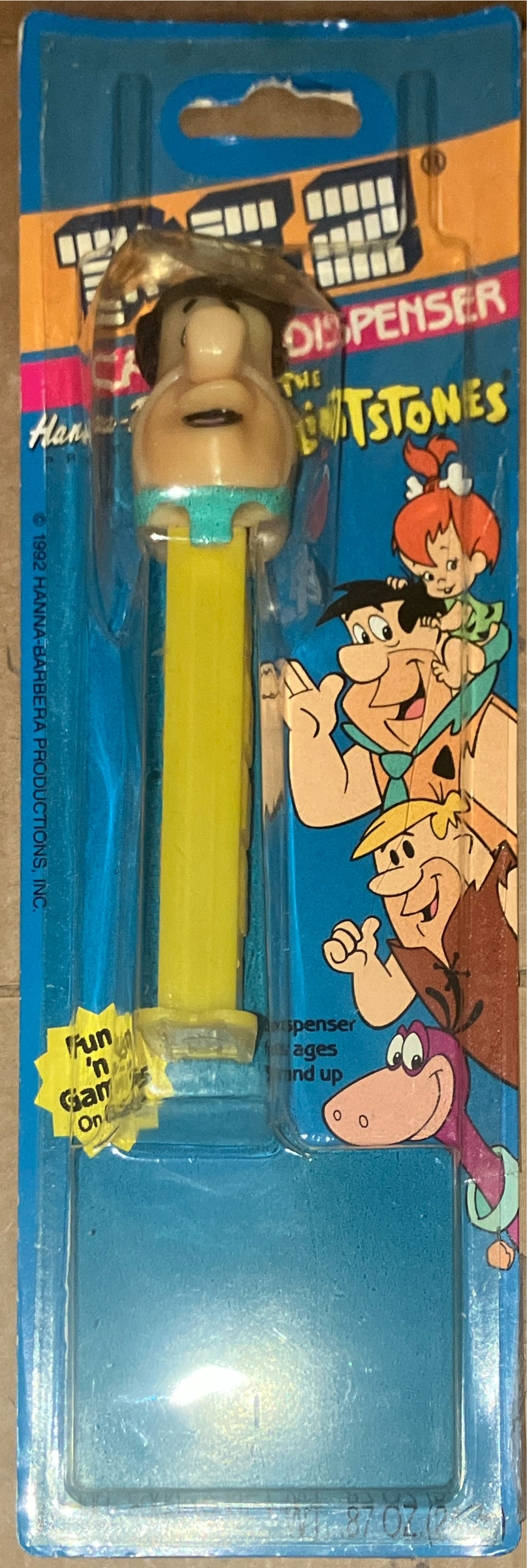 Flintstones - Fred Flintstone - Bonbons - The Flintstones pez collectible - Main Image 2