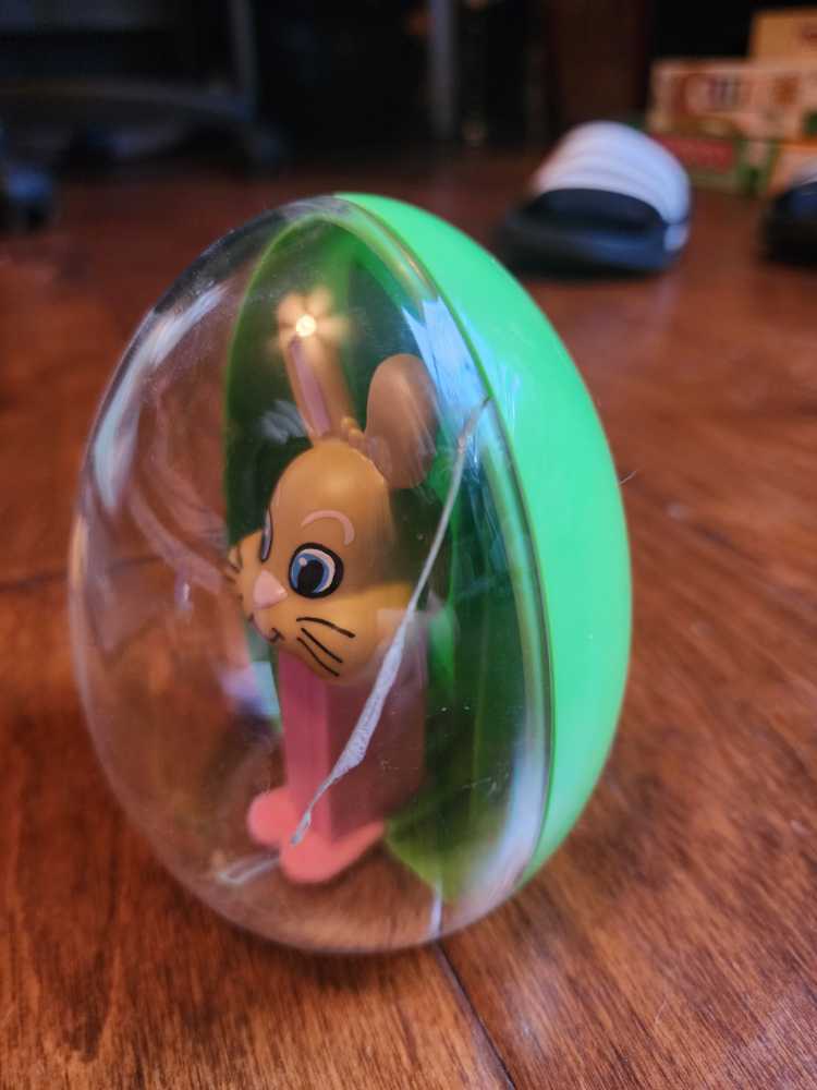 Easter Egg - Light Brown Bunny - Easter pez collectible - Main Image 2