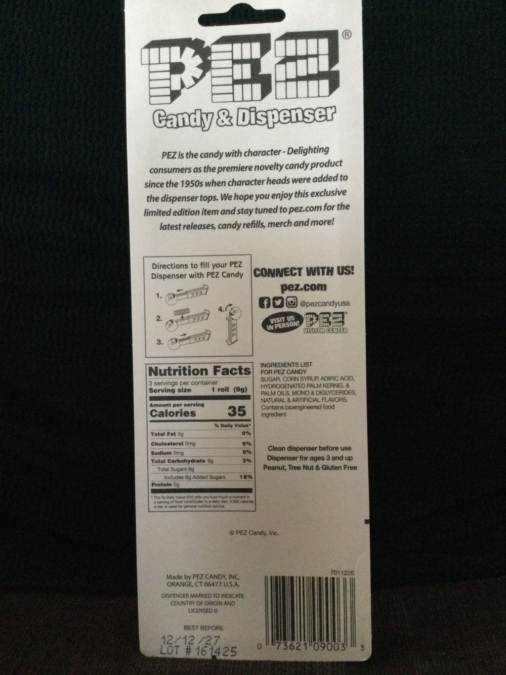 Christmas - Snowman Bronze Head - Limited Edition pez collectible [Barcode 073621090033] - Main Image 4