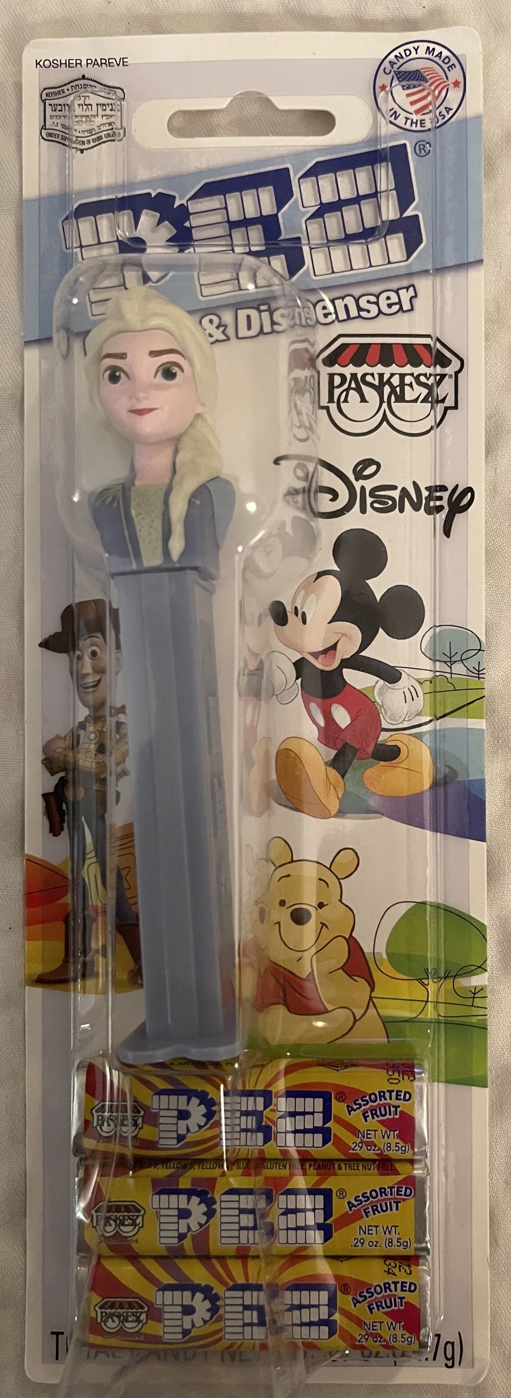 Pez Treats Cupcake Happy Birthday