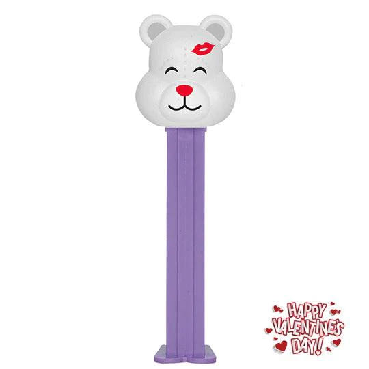 Valentine’s Love Bear (White) - Valentine’s Day pez collectible [Barcode 073621092143] - Main Image 2