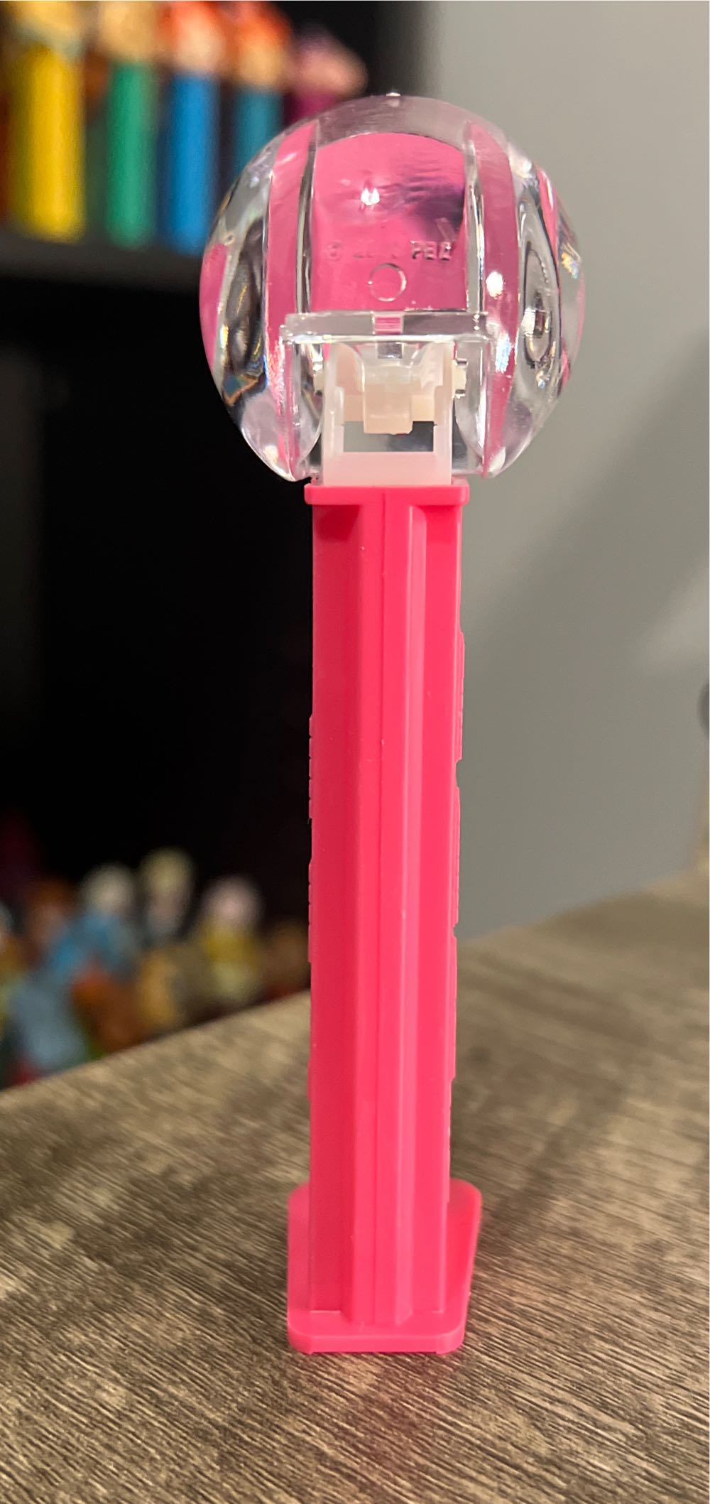 Valentine’s Globe - Pink Heart Crystal Globe - Happy Valentines Day pez collectible [Barcode 073621342149] - Main Image 3