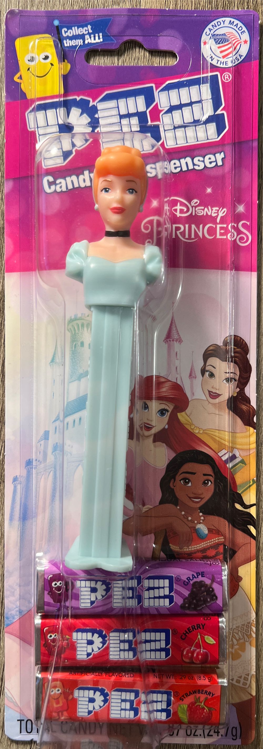 Cinderella C - Disney Princess pez collectible [Barcode 073621928190] - Main Image 4