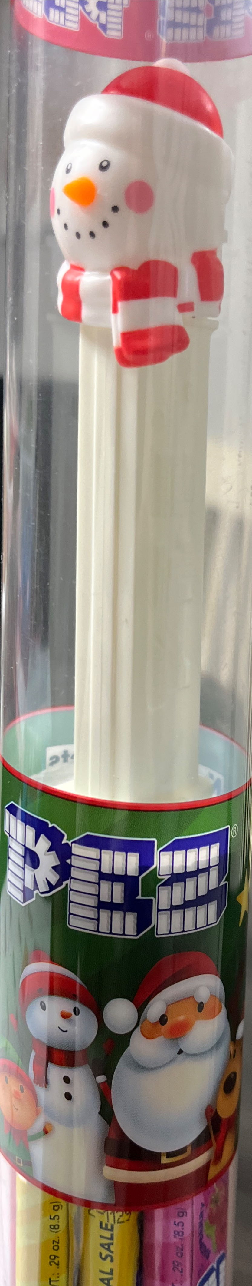 Christmas 2023 - Snowman In Tube 🎅🏻🎄 - Christmas pez collectible [Barcode 073621052338] - Main Image 2
